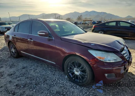 2010 Hyundai Genesis 4.6L from USA, damaged, VIN KMHGC4DF6AU072158